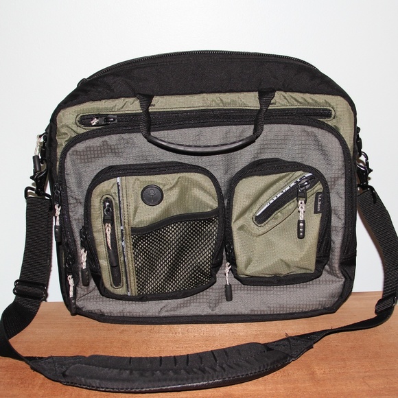 L.L. Bean Other - LL Bean Messenger Laptop Bag with Shoulder Strap